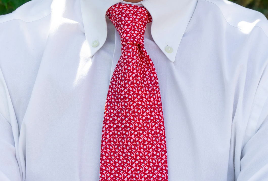 Men's Tie Tennessee Red All Star