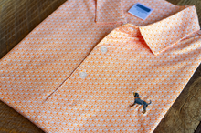 Load image into Gallery viewer, Volunteer Traditions All Star Vols Bluetick Polo Orange