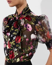 Load image into Gallery viewer, Alice &amp; Olivia Brentley Puff-Sleeve Floral Dreams