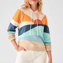 Load image into Gallery viewer, Faherty Women&#39;s Soleil Hoodie Sun and Sea