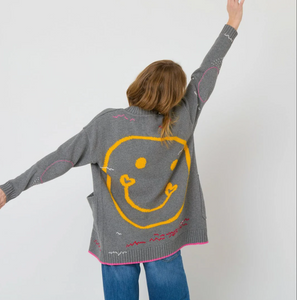 Kerri Rosenthal Poppy Cardigan Smiley