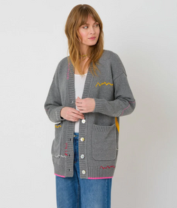 Kerri Rosenthal Poppy Cardigan Smiley