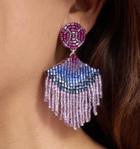 Mignonne Gavigan Hamilton Earrings Purple