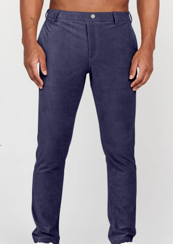 RedVanly Collins Pull-On Corduroy Trouser Navy 34