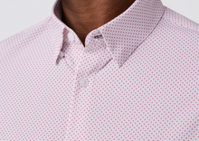 Load image into Gallery viewer, Mizzen + Main Leeward Dress Shirt Wine Print