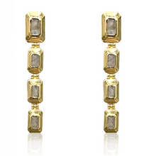 Load image into Gallery viewer, Tat2 Gold Labradorite Beryl Earring