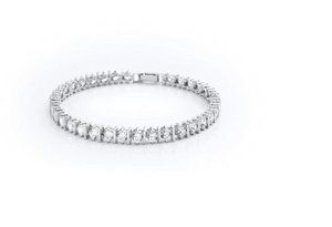 Crislu Classic Bar Tennis Bracelet