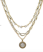 Load image into Gallery viewer, Tat2 Three Tier Chain Maximanus Necklace