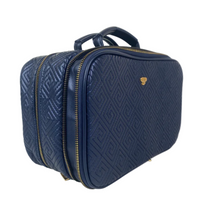 Load image into Gallery viewer, Pursen Amour Travel Case Greek Navy