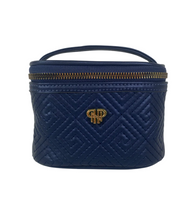 Load image into Gallery viewer, Pursen Amour Getaway Jewelry Case Greek Navy