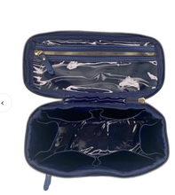 Load image into Gallery viewer, Pursen Classic Train Case Greek Navy