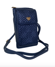 Load image into Gallery viewer, Pursen MOR Phone Crossbody Greek Navy