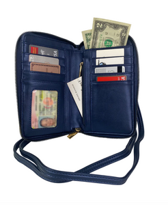 Pursen MOR Phone Crossbody Greek Navy