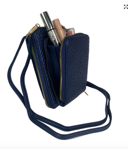 Pursen MOR Phone Crossbody Greek Navy