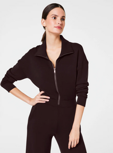 Spanx Airessential LS Jumpsuit Truffle Brown