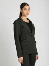 Load image into Gallery viewer, Blanc Noir Gayatri Hooded Blazer