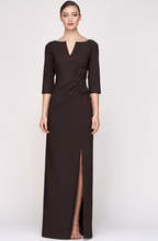 Load image into Gallery viewer, Theia Priscilla Gown Expresso