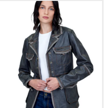 Load image into Gallery viewer, Jakett Meryl Vintage Leather Greystone