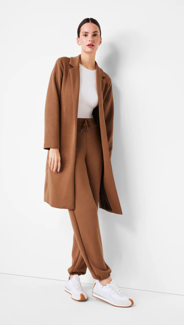 Spanx Airessentials Coat Cocoa