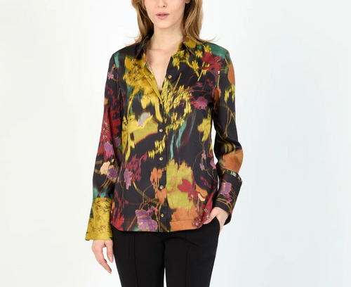 HILTON HOLLIS Guardino Print Blouse Multi