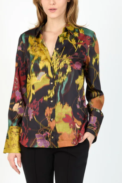 HILTON HOLLIS Guardino Print Blouse Multi