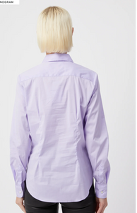 The Shirt The Washable Silk Shirt Lavender