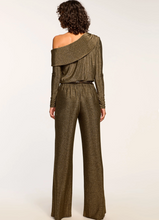 Load image into Gallery viewer, Ramy Brook Manny Jumpsuit Gold Knit