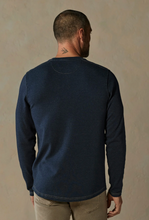 Load image into Gallery viewer, The Normal Brand Puremeso Henley Navy