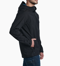 Load image into Gallery viewer, KUHL Men&#39;s Stretch Voyagr Rain Jacket Raven