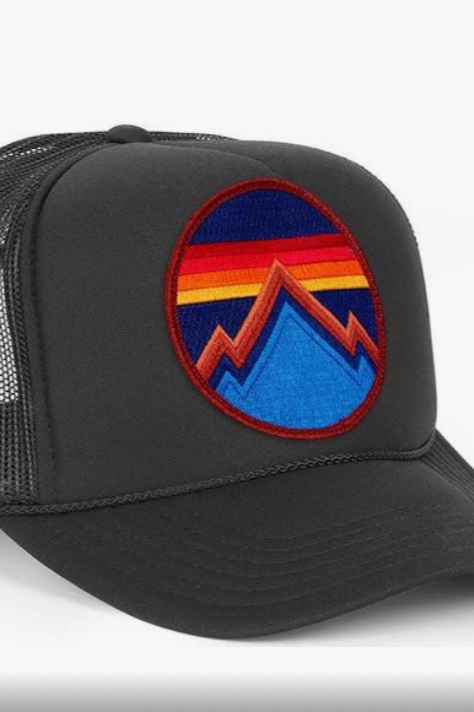 Aviator Nation All Seasons Low Rise Trucker Black