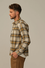 Load image into Gallery viewer, Road To Nowhere Men&#39;s Flannel Shirt Mustard Plaid