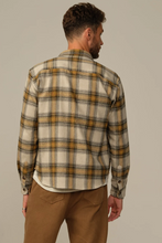 Load image into Gallery viewer, Road To Nowhere Men&#39;s Flannel Shirt Mustard Plaid