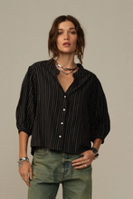 Load image into Gallery viewer, Road To Nowhere Women&#39;s Edith Blouse Black