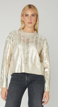 Load image into Gallery viewer, JS71 Cory Sweater Gold Foil