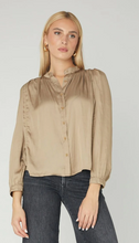 Load image into Gallery viewer, JS71  Ines Blouse Golden Khaki