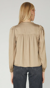 JS71  Ines Blouse Golden Khaki