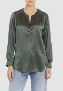 Amanda Uprichard Highliner Shirt Tarragon