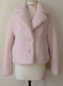 Love Shack Fancy Atira Jacket Pale Pink