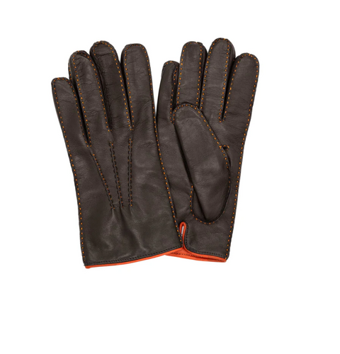 Martin Dingman Classic Italian Leather Glove Walnut