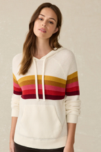 Load image into Gallery viewer, Faherty Throwback Hoodie Golden Trek Stripe