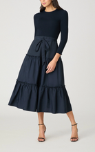 Load image into Gallery viewer, Shoshanna Magda Dress Navy