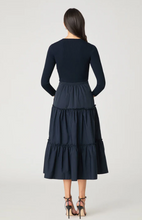 Load image into Gallery viewer, Shoshanna Magda Dress Navy