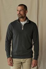 Load image into Gallery viewer, Normal Brand Puremeso Weekend Quarter Zip Charcoal