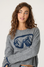 Load image into Gallery viewer, P.J.Salvage Fun Ski Sweater Grey