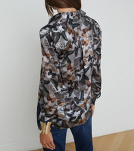 Load image into Gallery viewer, L&#39;Agence Tyler Blouse Dark Multi Butterfly