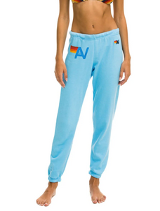 Aviator Nation Logo Sweatpant Sky