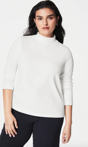 Spanx Airessentials Mock Pullover Powder