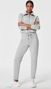 Spanx Airessentials Tapered Pant Light Grey Heather