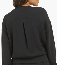 Load image into Gallery viewer, Spanx Airessential Crew Sweatshirt Black