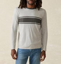 Load image into Gallery viewer, Faherty Cloud Reversible Crew Charcoal Heather